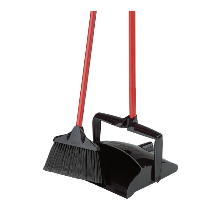 (96200) SET OF LOBBY DUST PAN  &amp; 36&quot;BROOM, CLIPS TO HNDL 
