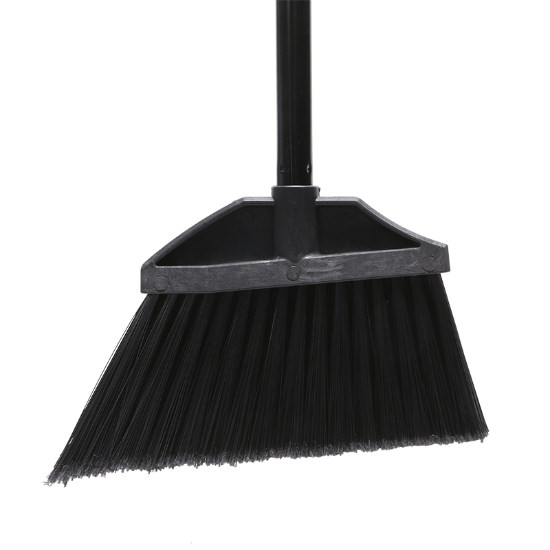 LOBBY ANGLE BROOM 12/ BLK 30.5&quot;L 6&quot;HD