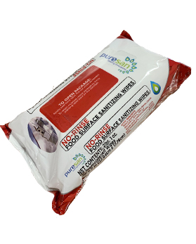 PURESAN EPA REGISTERED NO RINSE FOOD SURFACE WIPE 