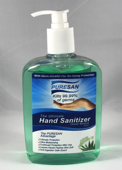 PS PUMP GEL HAND SANITIZ 16/18OZ