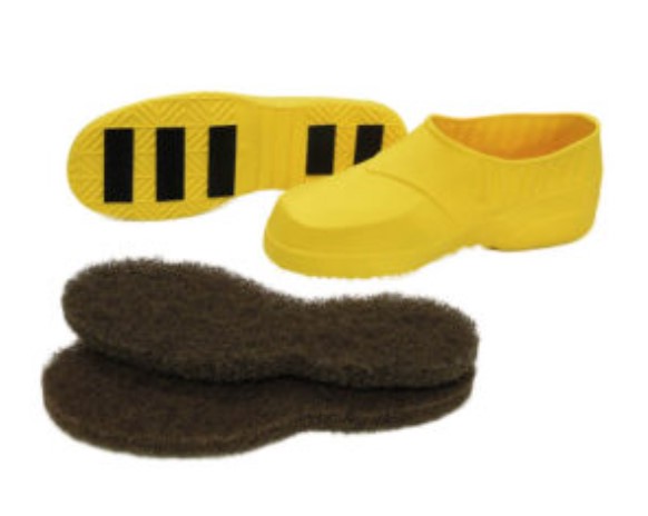 STRIPPING SHOES LG BLACK (9.5-11) 1-BOOT, 2-REPLACEMENT 